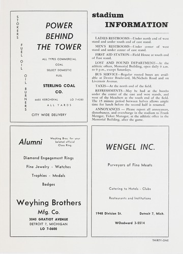 University of Detroit vs. George Washington University Program
