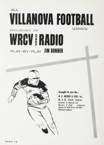 University of Detroit vs. Villanova Program