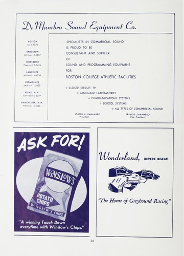 University of Detroit vs. Boston College