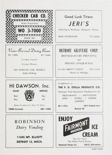 University of Detroit vs. Xavier Program