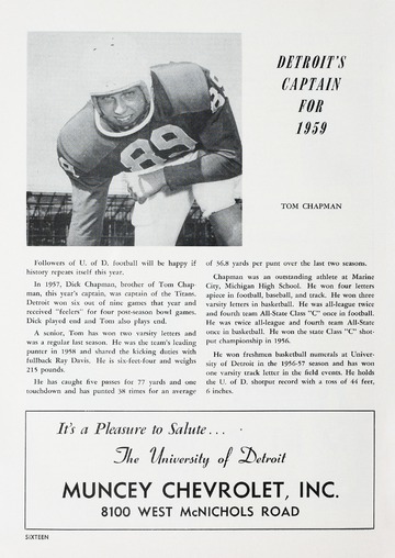 University of Detroit vs. Boston College