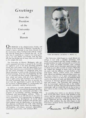 University of Detroit vs. Northern Michigan Program