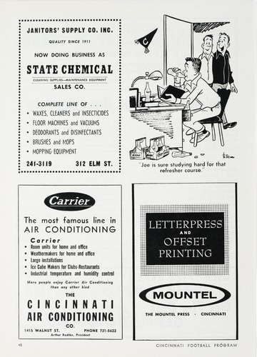 University of Detroit vs. University of Cincinnati Program