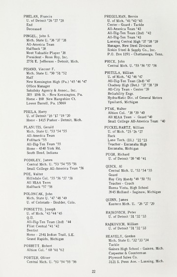 University of Detroit Blue Book