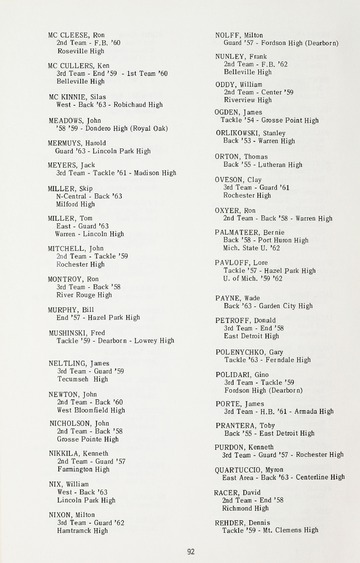 University of Detroit Blue Book