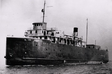 Ann Arbor No. 4 - After being rebuilt from her 1923 disaster.