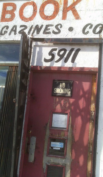 Door Shadow. Detroit, February 2016 