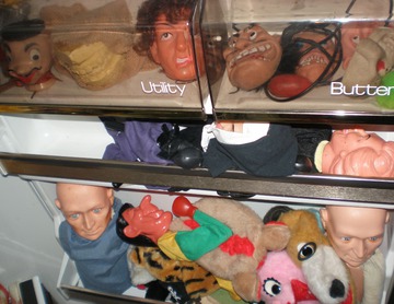 Refrigerator Puppets. Detroit, 2012 