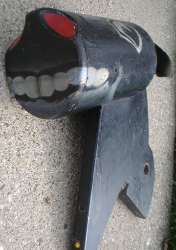 Rocking Horse Head, with Smile. Detroit, 2009 