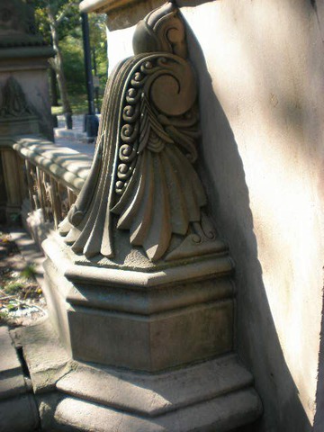 Resting on a Wall. New York City, August 2008 