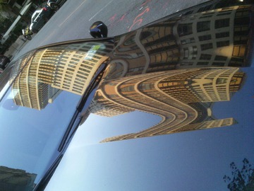 Reflected Buildings. New York City, August 2014 