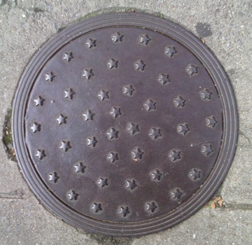 Manhole Cover. New York City, August 2012 