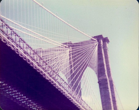 Brooklyn Bridge. New York City, late 1980’s 