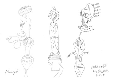 Halloween, at Cass Cafe