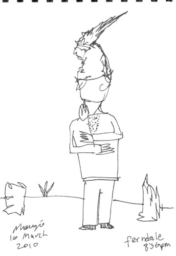 Maurice Greenia, Jr. Collections: With Crossed Arms, in Ferndale 