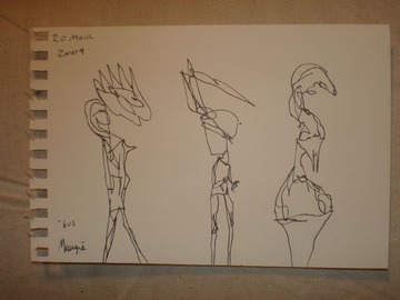 Drawn on the Bus/ Trio