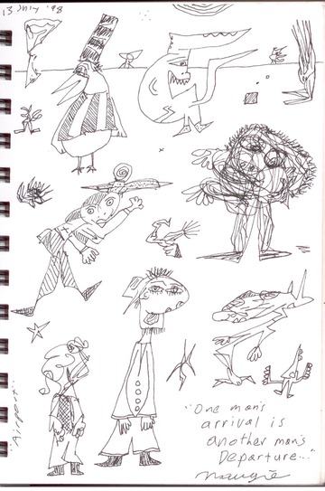 One man’s Arrival is another man’s Departure, 1998 