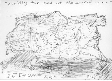 avoiding the end of the world, 2001 