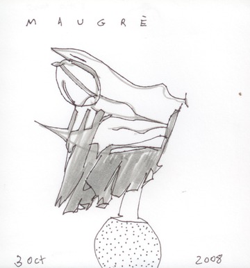 Bearded Figure in Profile 