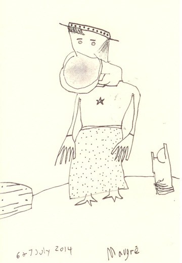 Maurice Greenia, Jr. Collections: Figure with a Star on their Shirt 