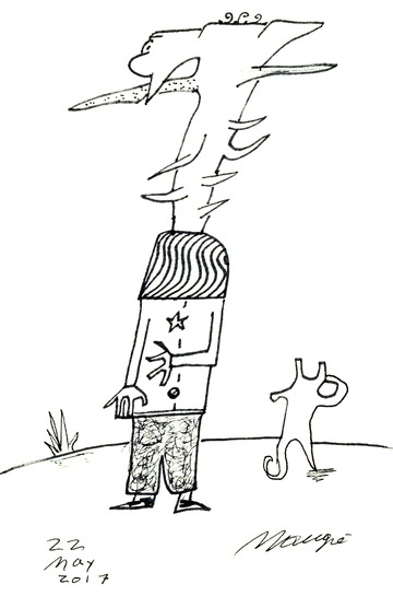 With a Star on his Shirt 