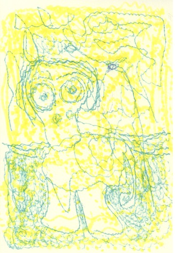 Creature with Large Eyes 