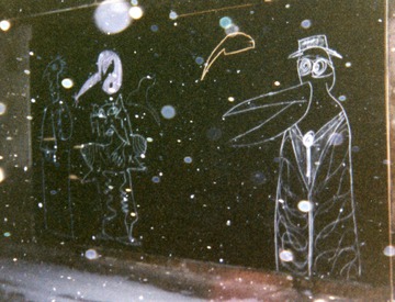 Snowing