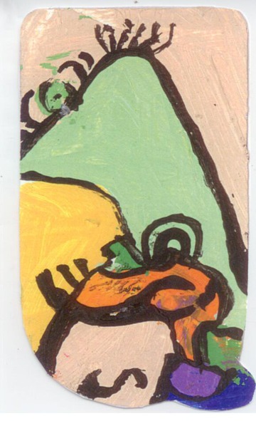 Orange Face 