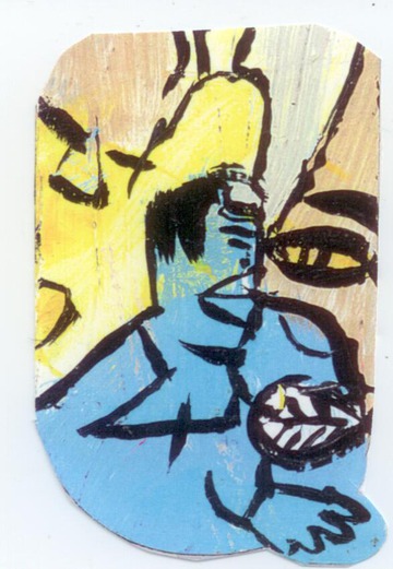 Blue Man, early 1990’s 