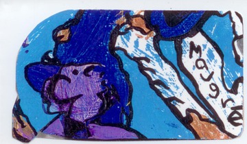 Purple Man, for Mike Greenia