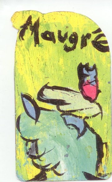 Creature, resting on a rock 