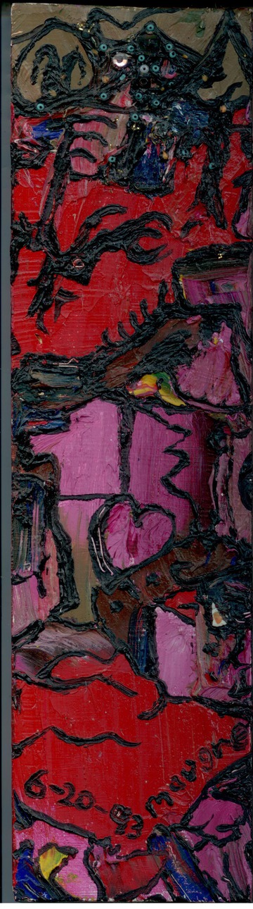 Oil Painting with Beads 