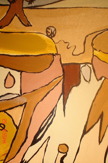 World with Hidden Cliffs, detail 