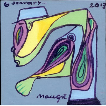 Figure in Profile 