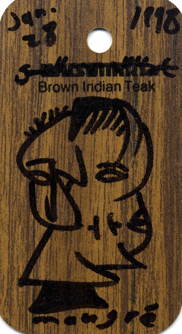 Maurice Greenia, Jr. Collections: Brown Indian Teak 