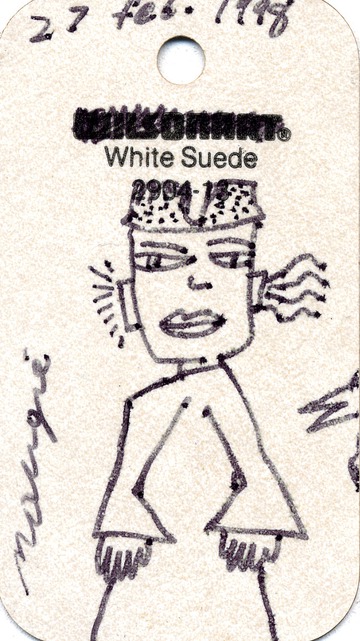 Maurice Greenia, Jr. Collections: White Suede