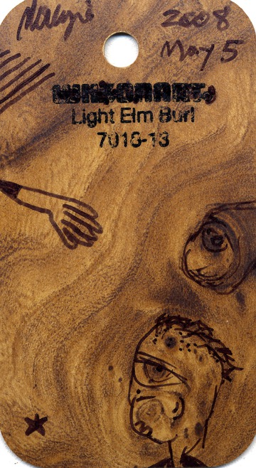 Maurice Greenia, Jr. Collections: Light Elm Burl