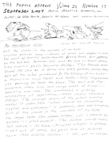 Poetic Express Volume 22 Number 17