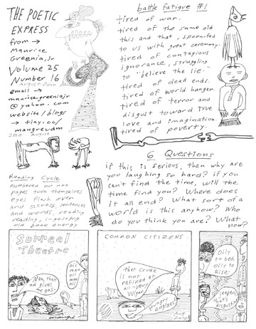 Poetic Express Volume 25 Number 16