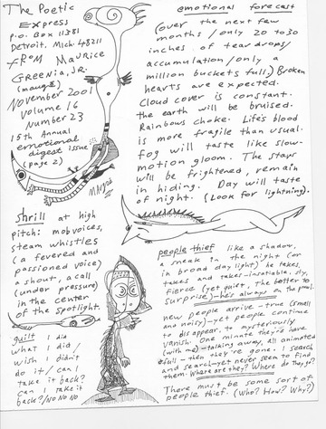 Poetic Express Volume 16 Number 23