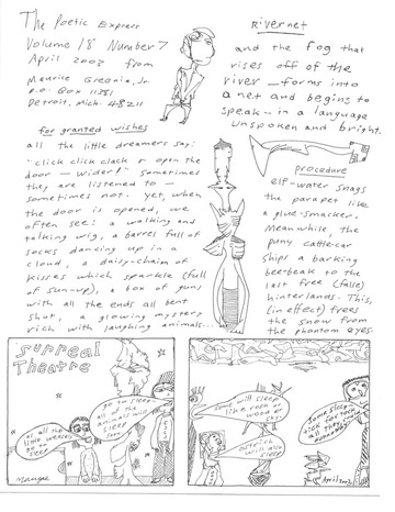 Maurice Greenia, Jr. Collections: Poetic Express Volume 18 Number 7