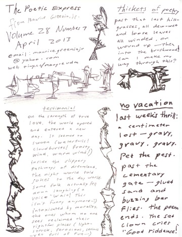 Poetic Express Volume 28 Number 7