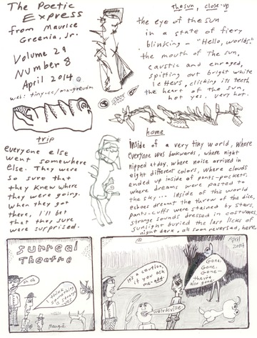 Poetic Express Volume 29 Number 8