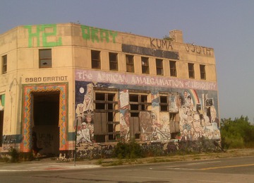 The Operation Get Down Building. Detroit, 2014 