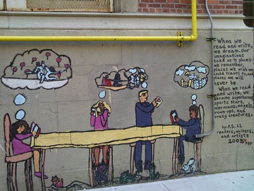 Mural at P.S. 11. New York City, 2011 