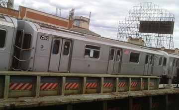 Train. New York City, 2014 
