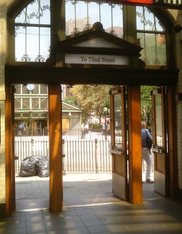 Subway Stop at 72nd Street. New York City, 2015 