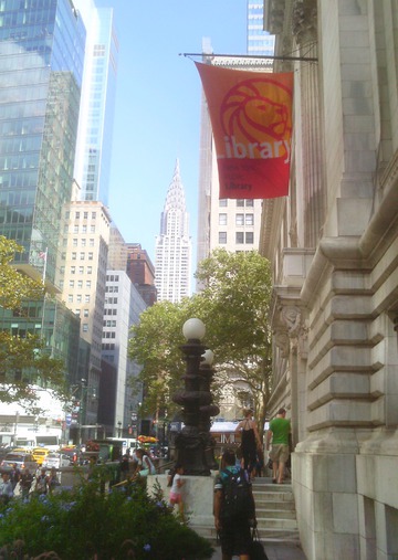 New York Public Library. New York City, August 2015 