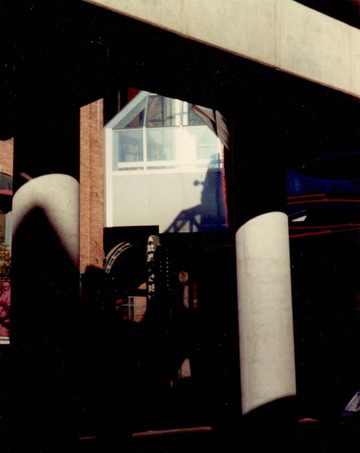 People Mover Track. Greektown in Detroit, circa 1990’s