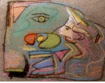 Light Green Island, with Eye 